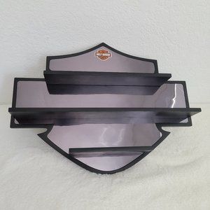Franklin Mint Plastic Harley Davidson display shelve, display wall mount.